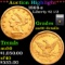 ***Auction Highlight*** 1868-s Gold Liberty Quarter Eagle $2 1/2 Graded au50 details By SEGS (fc)