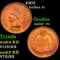 1902 Indian Cent 1c Grades Select+ Unc RB