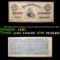 1864 $50 Confederate States of America Richmond CSA Bank Note T-66 Grades xf