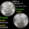 1885-p Morgan Dollar $1 Grades Choice+ Unc