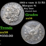 1901-s vam 11 I2 R5 Morgan Dollar $1 Grades Choice AU/BU Slider