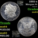 1881-s Morgan Dollar $1 Grades Choice Unc