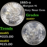 1885-o Morgan Dollar $1 Grades Choice+ Unc