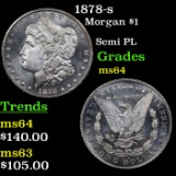 1878-s Morgan Dollar $1 Grades Choice Unc