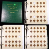 ***Auction Highlight*** Near Complete Lincoln Cent Book 1909-1958 137 coins (fc)