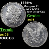 1886-o Morgan Dollar $1 Grades Choice AU/BU Slider