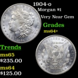 1904-o Morgan Dollar $1 Grades Choice+ Unc