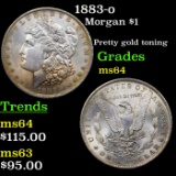 1883-o Morgan Dollar $1 Grades Choice Unc