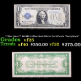 **Star Note** 1928B $1 Blue Seal Silver Certificate 