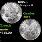 1885-o Morgan Dollar $1 Grades GEM+ Unc