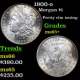 1900-o Morgan Dollar $1 Grades GEM+ Unc