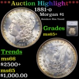 ***Auction Highlight*** 1881-o Morgan Dollar $1 Graded ms65+ By SEGS (fc)