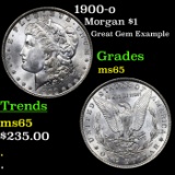 1900-o Morgan Dollar $1 Grades GEM Unc