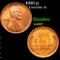 1919-p Lincoln Cent 1c Grades Choice AU/BU Slider+