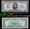 1934 $5 Green Seal Federal Resrve Note Grades xf