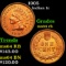 1905 Indian Cent 1c Grades Choice Unc RB