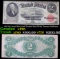 1917 $2 Large Size Legal Tender Note FR-60 Thomas Jefferson Grades vf++