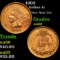 1903 Indian Cent 1c Grades Choice AU/BU Slider