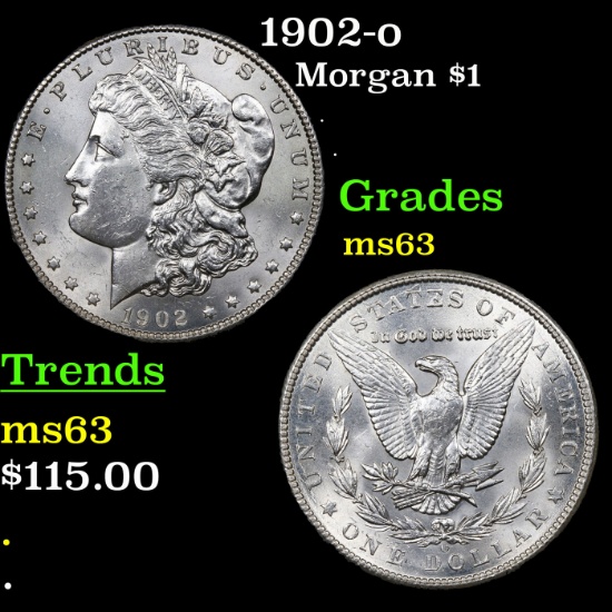 1902-o Morgan Dollar $1 Grades Select Unc