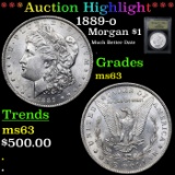***Auction Highlight*** 1889-o Morgan Dollar $1 Graded Select Unc By USCG (fc)