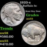 1920-s Buffalo Nickel 5c Grades Choice AU