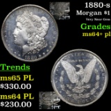 1880-s Morgan Dollar $1 Grades Choice Unc+ PL