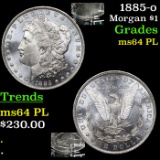 1885-o Morgan Dollar $1 Grades Choice Unc PL