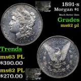1891-s Morgan Dollar $1 Grades Select Unc PL