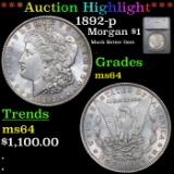***Auction Highlight*** 1892-p Morgan Dollar $1 Graded ms64 By SEGS (fc)