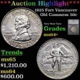 ***Auction Highlight*** 1925 Fort Vancouver Old Commem Half Dollar 50c Graded ms64+ By SEGS (fc)