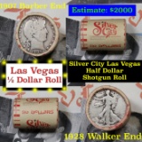 ***Auction Highlight*** Old Casino 50c Roll $10 Halves Las Vegas Casino Silver City 1907 Barber & 19