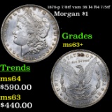1878-p 7/8tf vam 38 I4 R4 7/5tf Morgan Dollar $1 Grades Select+ Unc