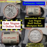 ***Auction Highlight*** Old Casino 50c Roll $10 Halves Las Vegas Casino Horseshoe 1893 Columbian & 1