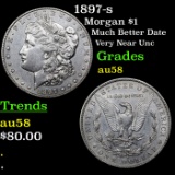 1897-s Morgan Dollar $1 Grades Choice AU/BU Slider