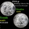 1944-p Walking Liberty Half Dollar 50c Grades GEM Unc