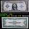 1923 $1 large size Blue Seal Silver Certificate, Fr-237 Signatures of Speelman & White Grades vf++