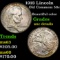 1918 Lincoln Old Commem Half Dollar 50c Grades Unc Details