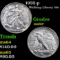 1935-p Walking Liberty Half Dollar 50c Grades Select+ Unc