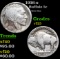 1916-s Buffalo Nickel 5c Grades vf+