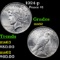 1924-p Peace Dollar $1 Grades Select Unc