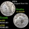 1834 Capped Bust Half Dollar 50c Grades AU Details