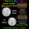 ***Auction Highlight***  AU/BU Slider Brinks Shotgun Morgan $1 Roll 1886 & O Ends Virtually UNC (fc)