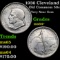 1936 Cleveland Old Commem Half Dollar 50c Grades Choice+ Unc