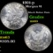1891-p Morgan Dollar $1 Grades Select Unc