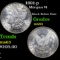 1891-p Morgan Dollar $1 Grades Select Unc