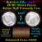 ***Auction Highlight*** AU/BU Slider Shotgun Nevada Invest & Trust Co Peace $1 Roll 1923 & P Ends Vi