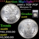 *HIGHLIGHT OF ENTIRE AUCTION* 1899-o TOP POP Morgan Dollar $1 Graded ms68 By SEGS (fc)