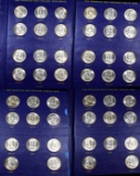 ***Auction Highlight*** Complete Franklin Half Dollar Book 1948-1963 35 coins All UNCS Stunning (fc)