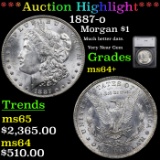 ***Auction Highlight*** 1887-o Morgan Dollar $1 Graded ms64+ By SEGS (fc)