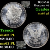 1882-o Morgan Dollar $1 Grades Select Unc PL